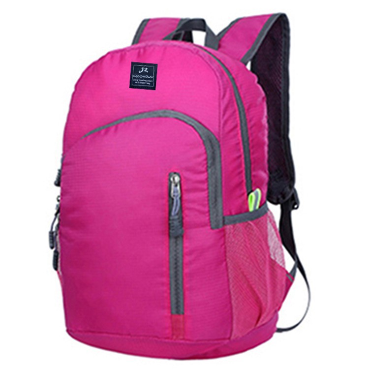 Solid Color Foldable Backpack factory